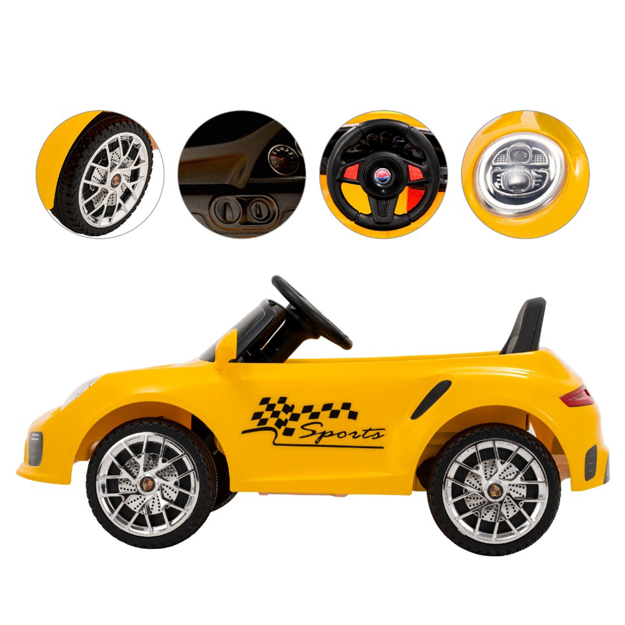 2024 6V Porsche Style Kids Ride On Car 2024 6V Porsche Style Kids Ride On Car